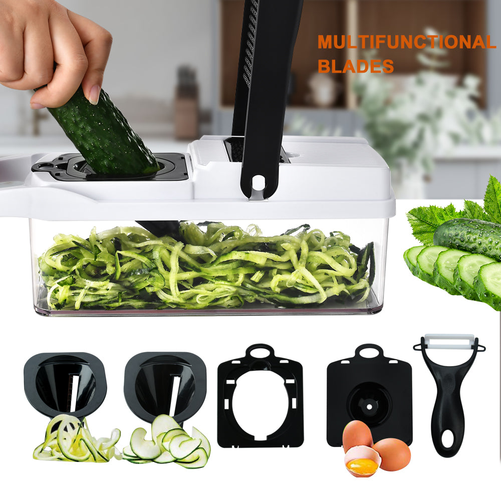 14 in 1 Vegetable Cutter and Slicer - Manual Cutter