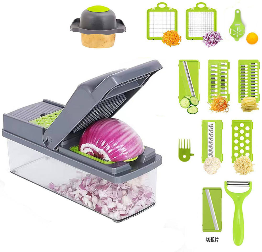 14 in 1 Vegetable Cutter and Slicer - Manual Cutter