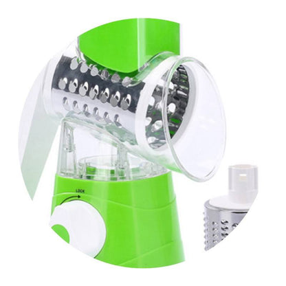 3 in 1 Rotatory Multifunctional Vegetable Cutter and Slicer.